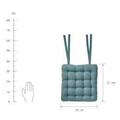 Stuhlkissen Mit Bändchen L 35 X B 37cm SOLID In Türkis 9 Stuhlkissen Mit Bändchen L 35 X B 37cm SOLID In Türkis -Garten - Balkon Store butlers stuhlkissen mit bandchen l 35 x b 37cm solid in turkis 3