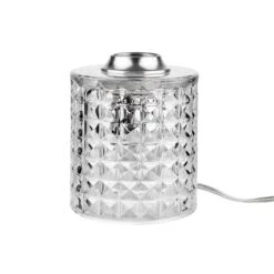 Tischleuchte Glas Ø11cm STILO In Transparent -Garten - Balkon Store butlers tischleuchte glas o11cm stilo in transparent 3