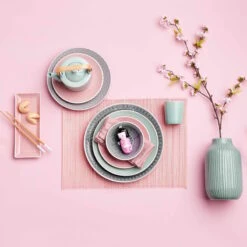 Vase 23cm HANAMI In Pastellgrün -Garten - Balkon Store butlers vase 23cm hanami in pastellgrun 2