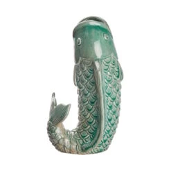 Vase Höhe 26cm KOI In Salbei 13 Vase Höhe 26cm KOI In Salbei -Garten - Balkon Store butlers vase hohe 26cm koi in salbei 4