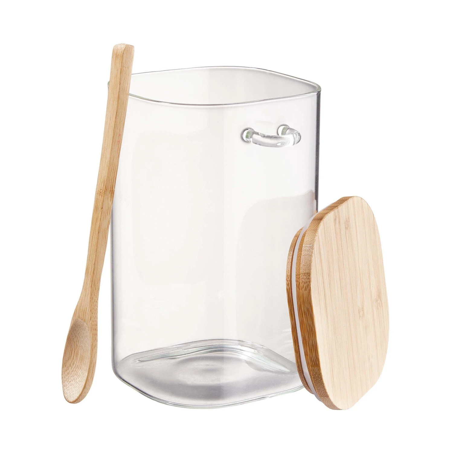 Vorratsglas-Set 2-tlg. COMPOSITION In Transparent-Natur 9 Vorratsglas-Set 2-tlg. COMPOSITION In Transparent-Natur – Bild 7