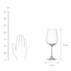 Weinglas 480 Ml DON`T ASK In Transparent 12 Weinglas 480 Ml DON`T ASK In Transparent -Garten - Balkon Store butlers weinglas 480 ml don t ask in transparent 4