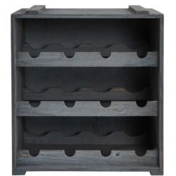 Weinregal VINOTHEK In Hellgrau -Garten - Balkon Store butlers weinregal vinothek in hellgrau 4