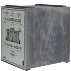 Weinregal VINOTHEK In Hellgrau -Garten - Balkon Store butlers weinregal vinothek in hellgrau 6