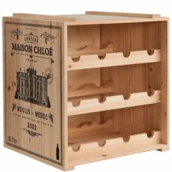 Weinregal VINOTHEK In Natur 13 Weinregal VINOTHEK In Natur -Garten - Balkon Store butlers weinregal vinothek in natur 2