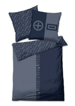 Chiemsee Bettwäscheset Barbados In Jeansblau Und Marine