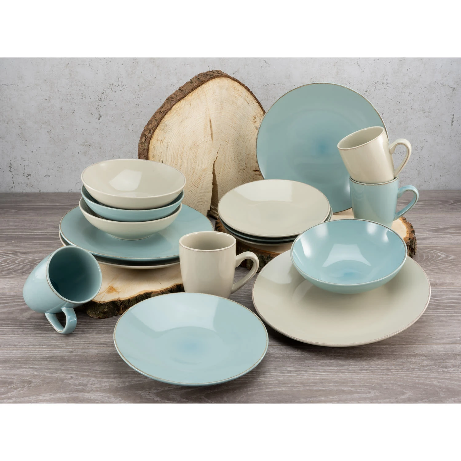 CreaTable, Oslo 22244, Serie OSLO, Geschirrset, Kombiservice 16 Teilig 4 CreaTable, Oslo 22244, Serie OSLO, Geschirrset, Kombiservice 16 Teilig – Bild 2