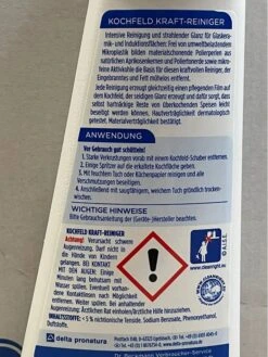 2er-Set: Kochfeldreiniger, Je 250 Ml -Garten - Balkon Store dr beckmann 2er set kochfeldreiniger je 250 ml 1