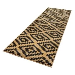 Kurzflor Teppich Läufer Nordic Natur Braun -Garten - Balkon Store hanse home kurzflor teppich laufer nordic natur braun 2