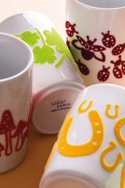 Glücksbotschafter Becher "touch! Kleeblatt" In Apfelgrün - 0,35 L -Garten - Balkon Store kahla glucksbotschafter becher touch kleeblatt in apfelgrun 0 35 l 5