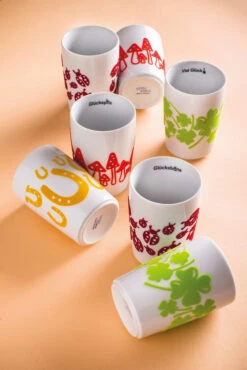 Glücksbotschafter Becher "touch! Kleeblatt" In Apfelgrün - 0,35 L -Garten - Balkon Store kahla glucksbotschafter becher touch kleeblatt in apfelgrun 0 35 l 6