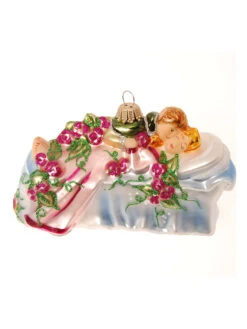 Christbaumornament "Dornröschen Und Ih Prinz" In Bunt - (L)11 Cm