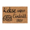 Fußmatte Kekse Dabei? Eintritt Frei! In Natur/Schwarz - 40 X 60 Cm 1 Fußmatte Kekse Dabei? Eintritt Frei! In Natur/Schwarz - 40 X 60 Cm -Garten - Balkon Store relaxdays fussmatte kekse dabei eintritt frei in natur schwarz 40 x 60 cm