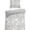 Schiesser Renforcé-Bettwäsche-Set "Fleur" In Grau 2 Schiesser Renforcé-Bettwäsche-Set "Fleur" In Grau -Garten - Balkon Store schiesser renforce bettwasche set fleur in grau
