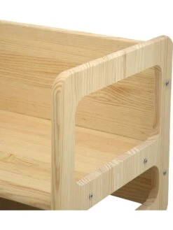 Bank "Montessori" In Natur - (B)75 X (H)39 X (T)39 Cm -Garten - Balkon Store the wild hug bank montessori in natur b 75 x h 39 x t 39 cm 2